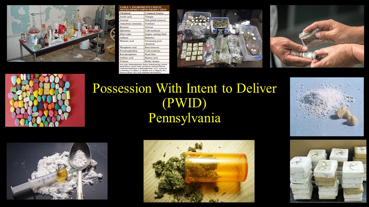 Possession with Intent to Deliver in Pennsylvania The Peters Firm